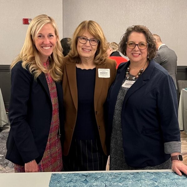 Dr. McClester Brown, Dr. Busby-Whitehead, and Denisé Dews