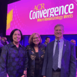 Drs. Leigh Callahan, Beth Jonas, and Richard Loeser at the opening session